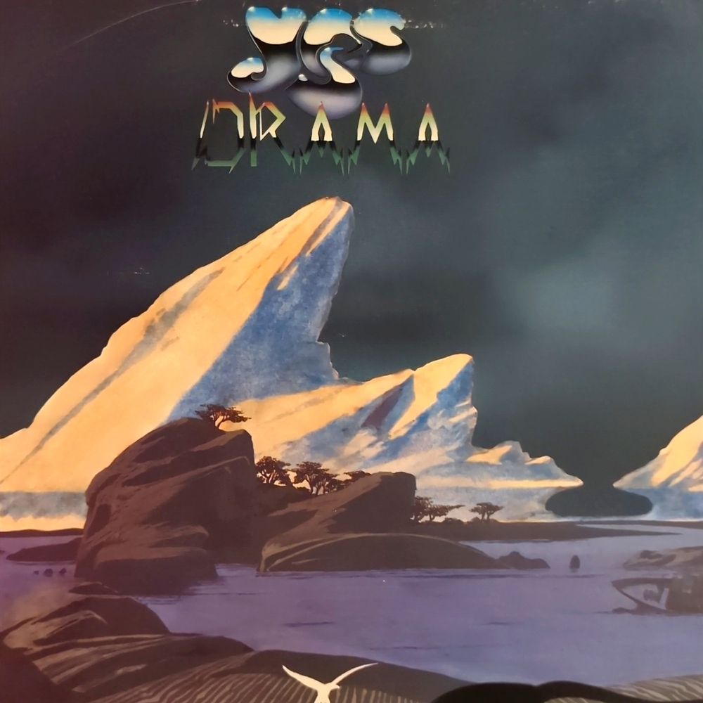 Vintage YES DRAMA Vinyl LP Record Album